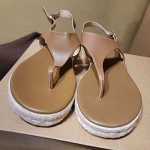 Beautiful Stewart Weitzman Espadrille sandles.